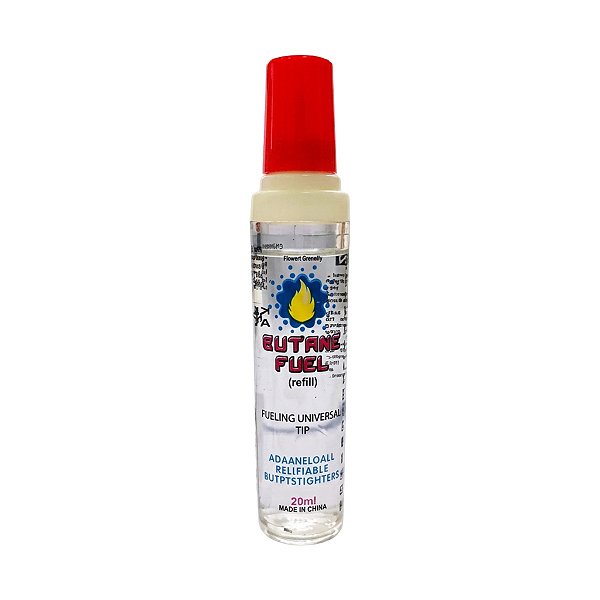 Gás Butano Ezz 20ml Refil Pocket para Isqueiro e Maçarico