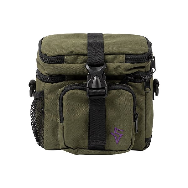 Bag Smokit CrewAtiva Verde Green Leaf Shoulder Bag Tabaqueira