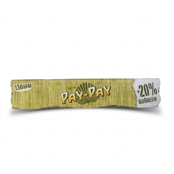 Seda Pay-Pay Go Green Long Size 130mm Alfafa 32 Folhas