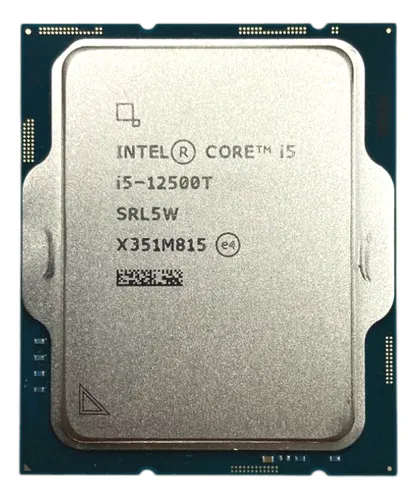 Processador Intel Core i5-12500T 2.60Ghz (4.40Ghz) 18M LGA1700 12ªG OEM Bandeja
