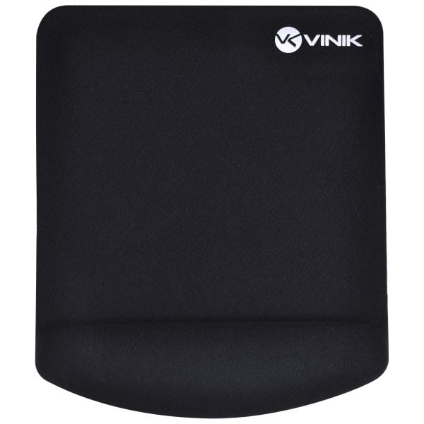 Mousepad com Apoio de Pulso Em Gel Mpg-02P Preto