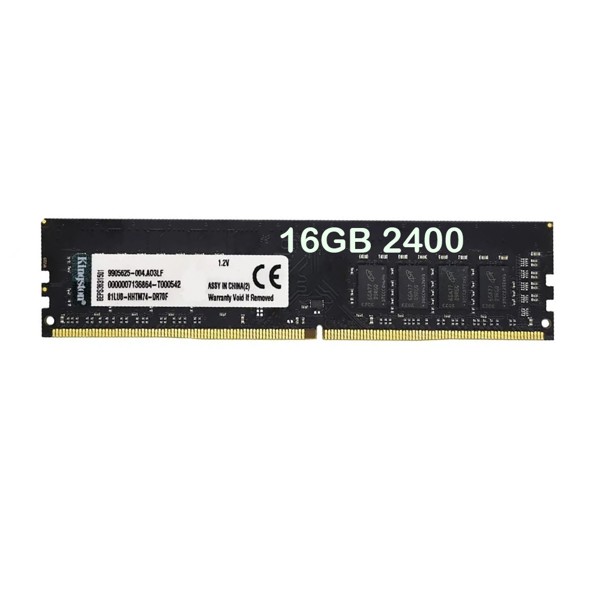 Memória para Desktop DDR4 16GB 2400Mhz Kingston - KVR24N17S8/16