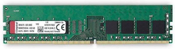 Memória para Desktop DDR4 8GB 2400Mhz Kingston - KVR24N17S8/8
