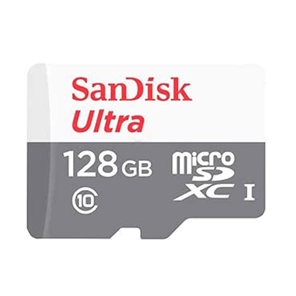 Cartão de Memória 128GB Micro SDXC Sandisk Ultra 100MB - SDSQUNR-128G-GN6MA