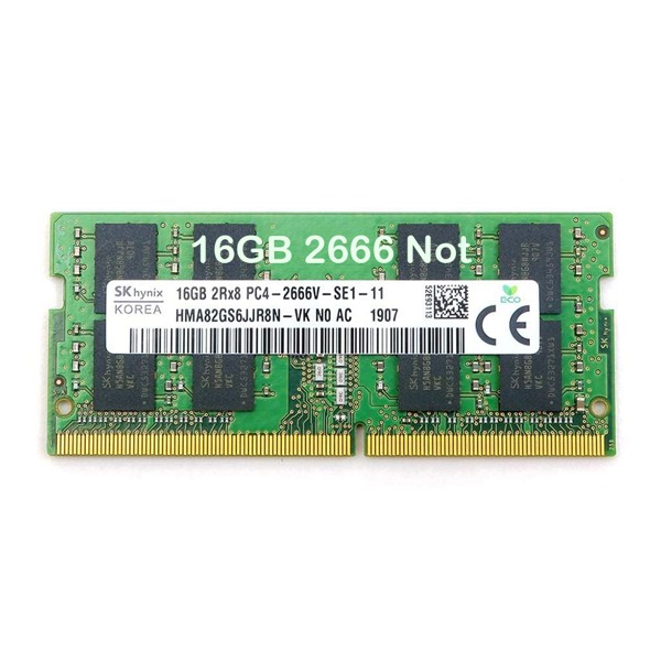 Memoria para Notebook DDR4 16GB 2666Mhz Hynix/ Samsung/ Micron