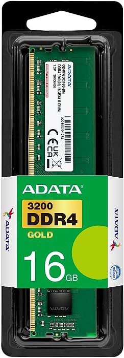 Memoria para Desktop DDR4 16GB 3200Mhz CL22 Adata AD4U320016G22
