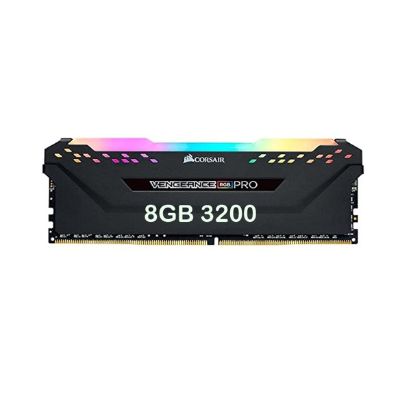 Memoria para Desktop DDR4 8GB 3200Mhz Corsair Vengeance RGB - CMW8GX4M1E3200C16