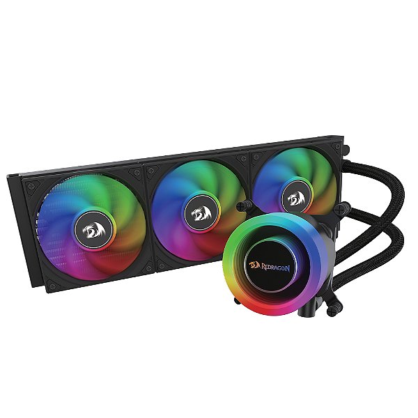 Water Cooler Redragon e Lian Li Galahad II Lite 360 RGB Preto