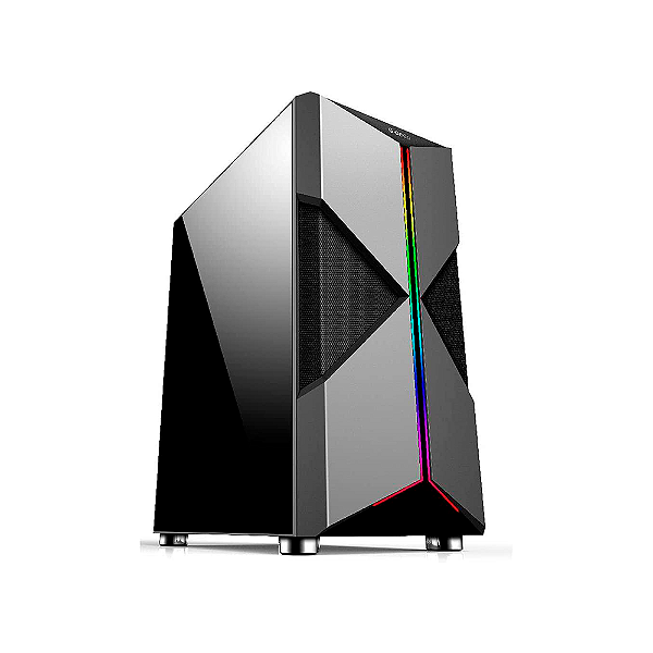 Gabinete Gamer Fortrek Mid Tower Holt Rgb