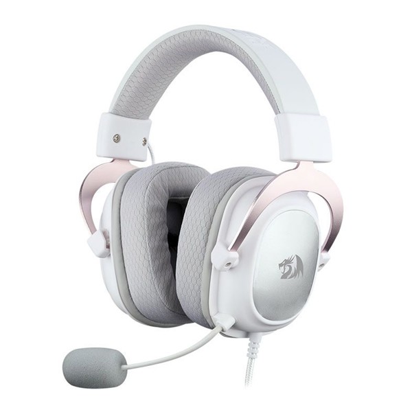 Fone de ouvido Headset Gamer Redragon Sakura Hero Branco H530-W