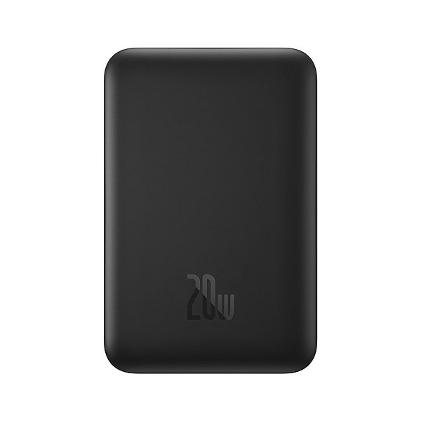 Carregador Magnético Sem Fio Baseus Power Bank 10.000mAh 20W Preto PPCXM10