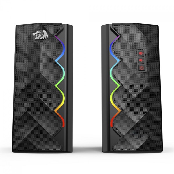 CAIXA DE SOM GAMER REDRAGON CIPHER RGB PRETO