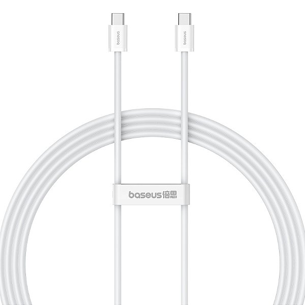 Cabo Tipo C Baseus Superior Series 2 Fast Charging Data Cable 100W 2m Branco