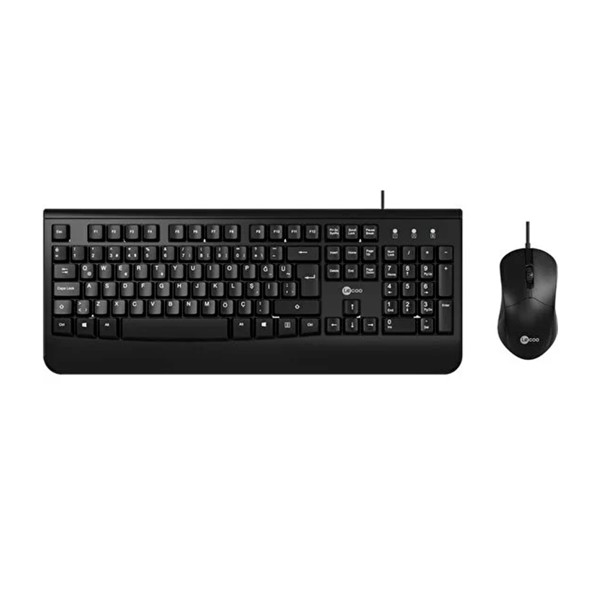 Kit Teclado e Mouse USB CM105 Lecoo