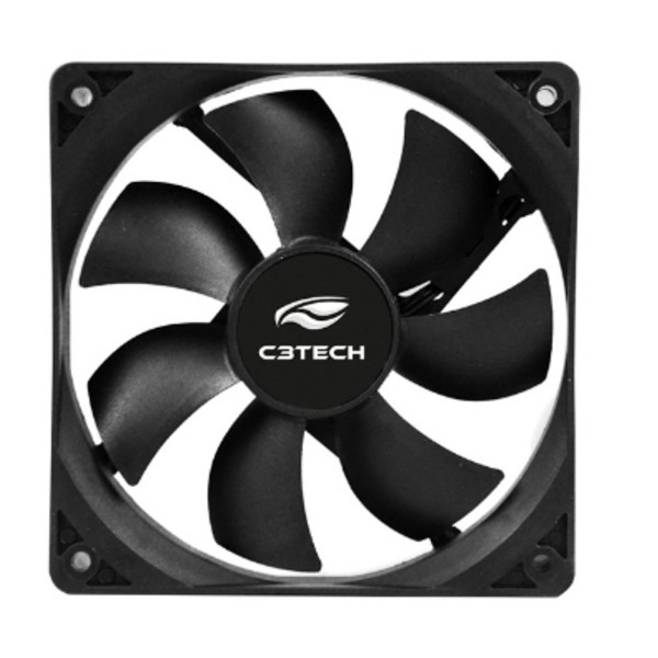 Cooler 80X80X25mm 12V Preto C3 Tech / Vinik