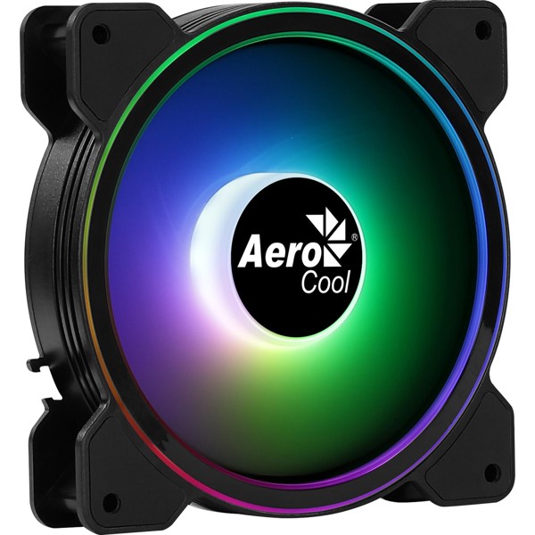 Cooler Fan 120X120X25mm Aerocool Saturn 12F ARGB Conector 6 Pinos