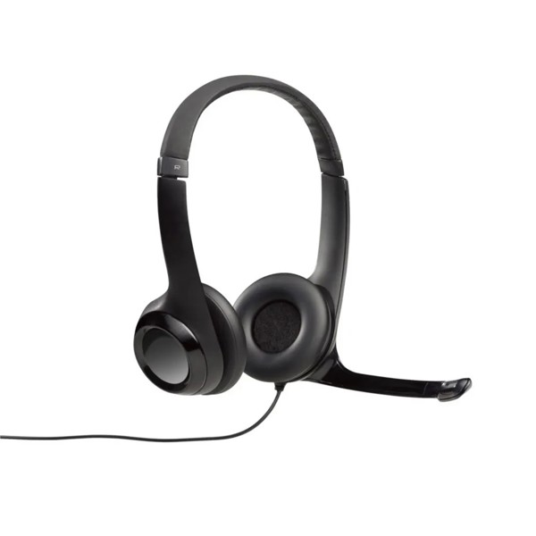 Fone Headset Logitech H390 Preto Plug USB - PN: 981-000014