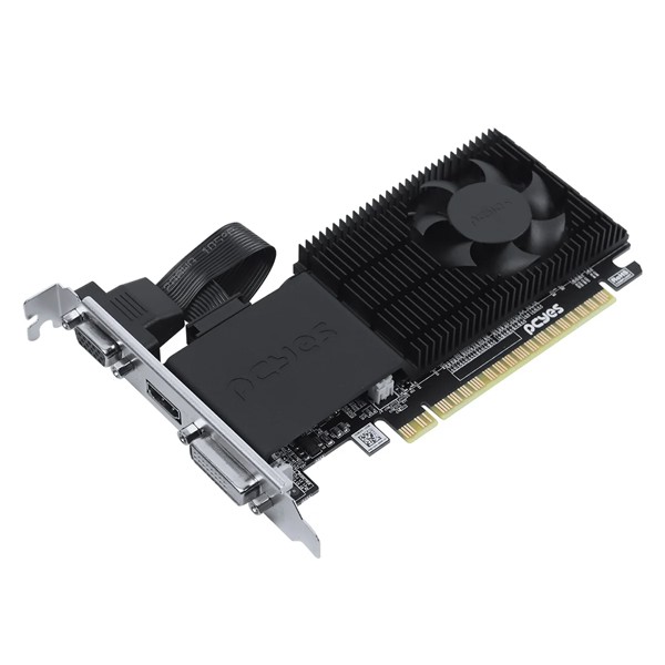 Placa de Video GPU GT 710 2GB GDDR3 64Bits Projeto Edge Lp Pcyes Ppet7102Gblp