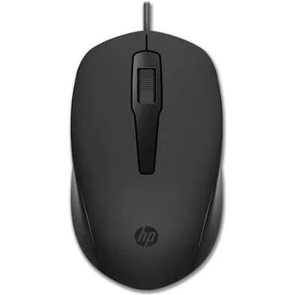 Mouse USB HP 150 Dongle 1600 DPI Preto - 240J6AA