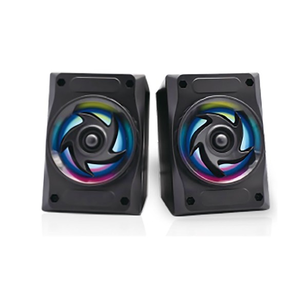 Caixa de Som 6W Rms Gamer Preta RGB X-CELL XC-CM-06