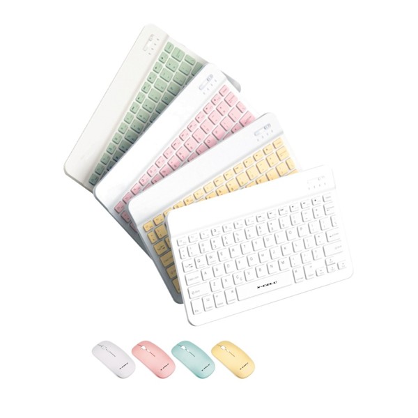 Kit Teclado e Mouse Sem Fio Flex Gold XC-CB-06 USB Color