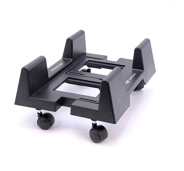 Suporte Para Gabinete Com Rodinhas SC-20BK C3Tech