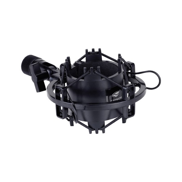 Suporte de Microfone Shock Mount Aranha MI-S10BK C3Tech - Microfones com Diâmetros de 45 a 47mm