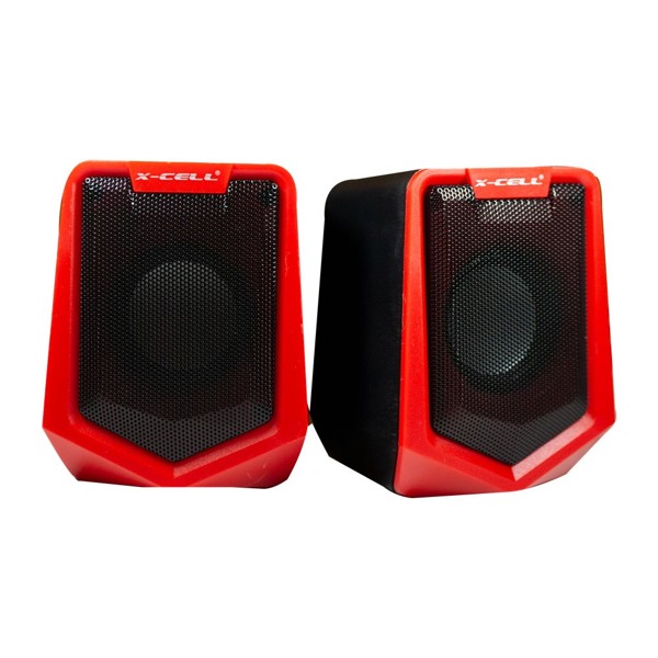 Caixa de Som 6W Rms Vermelha Flex Gold XC-CM-05-V