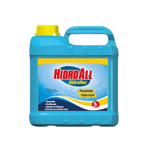 Clarificante 5L Hidrofloc - HIDROALL