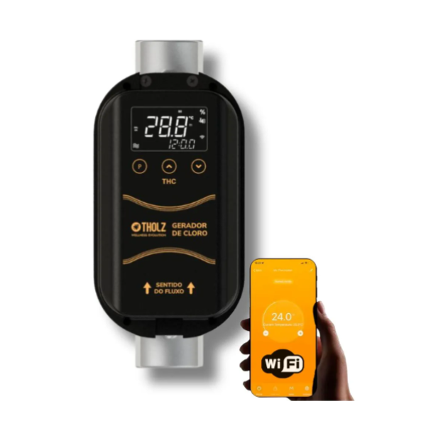 Gerador de Cloro THC30 P/ Piscinas Até 30.000 Litros - THOLZ