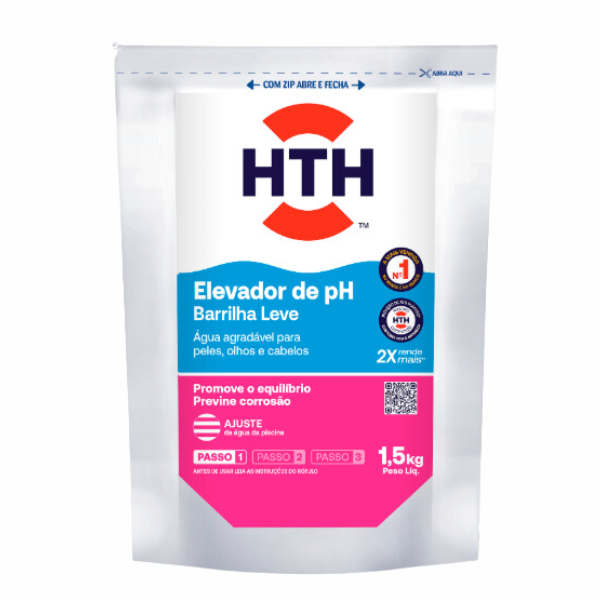 Elevador de PH Pó HTH  1,5kg