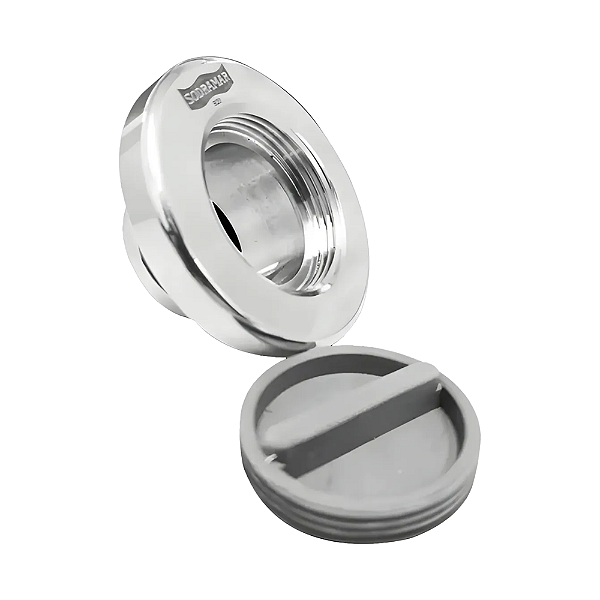 Dispositivo Aspiração Sodramar Flat Premium Inox 316 50mm Sodramar