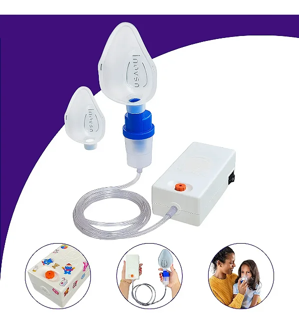 Inalador nebulizador Nevoni Inalex Mini Portátil