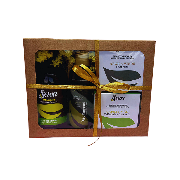 Kit Presente - Óleo Terra