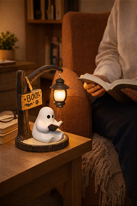 Luminaria de Leitura Tematica - Fantasma