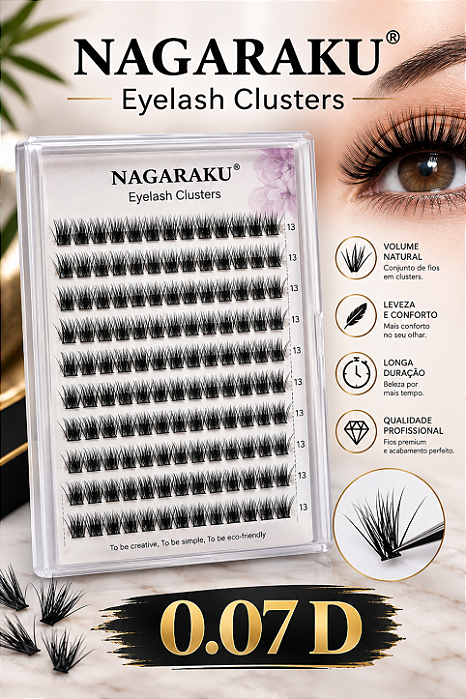 Cilios Nagaraku Eyelash Clusters - 0.07 D
