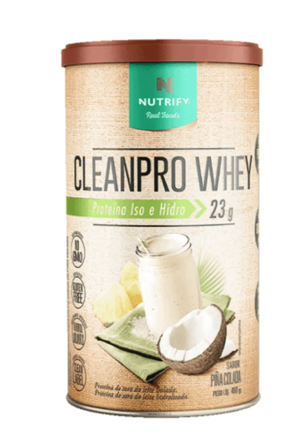 Cleanpro Whey Lata 450g Nutrify