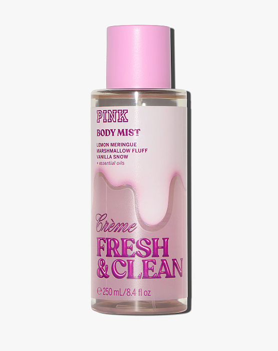 Body Splash PINK Coleção Crêmé - Edição Limitada - VS Original - Warm & Cozy/Fresh Clean/ Vanilla Dream/ Cool & Bridght