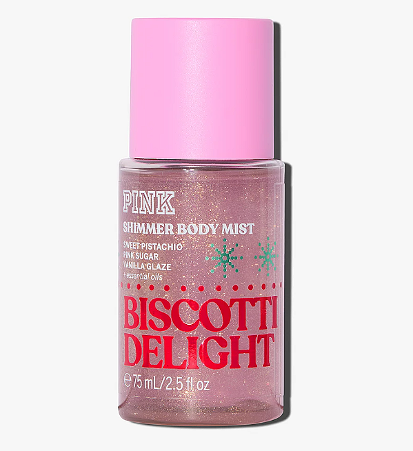 Body Splash Mini Travel Size PINK Coleção Natal - Original
