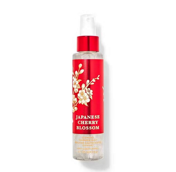 Body Splash Shimmer Japonese Cherry Blossom - Bath & Body Works