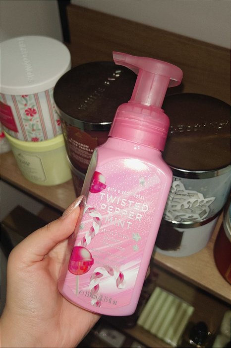 Sabonete em Espuma Twisted Peppermint BBW