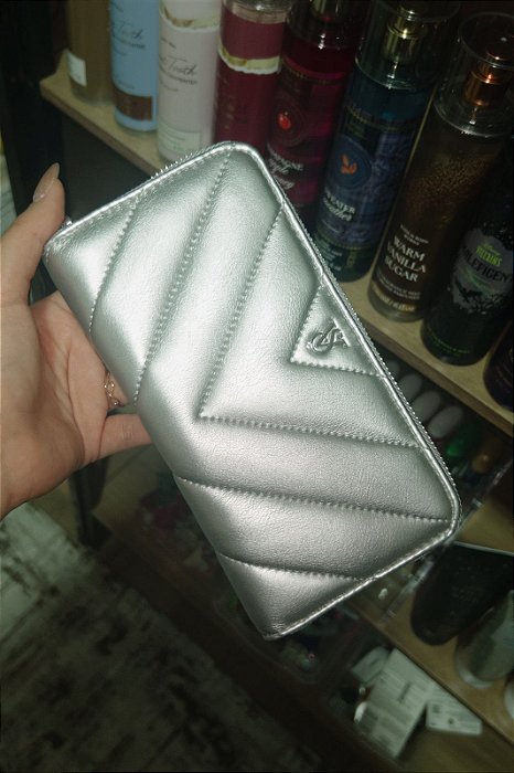 Carteira VS Prata Puffer