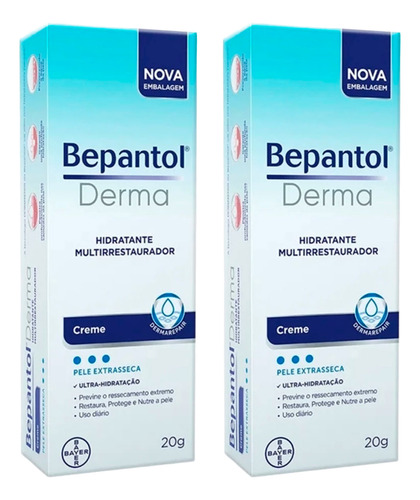 Kit 2x Bepantol Derma Creme Hidratante Multirrestaurador 20g