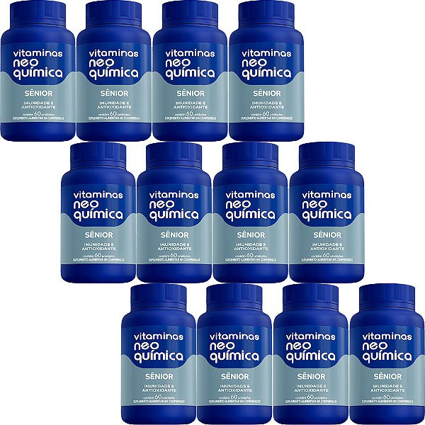 Kit 6 Vitaminas Neo Química Centrotabs Sênior Com 60 Comprimidos