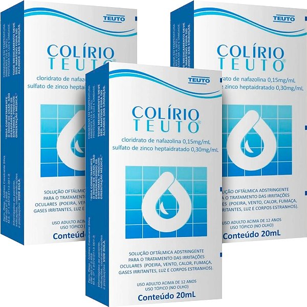 Colírio Teuto Solução Oftalmológica 20ml
