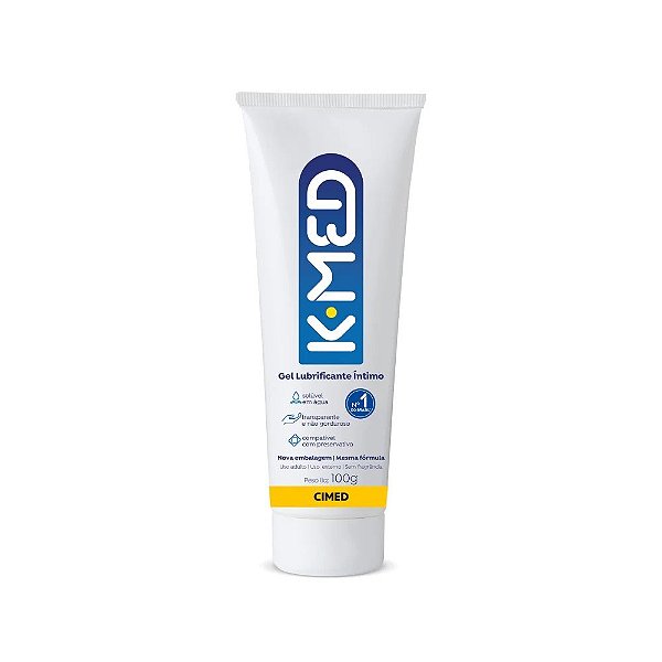 Gel Para Lubrificação Íntima K-med 100g