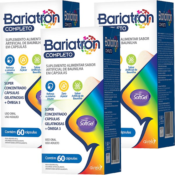 Bariatron Completo C/60 Cápsulas - Airela