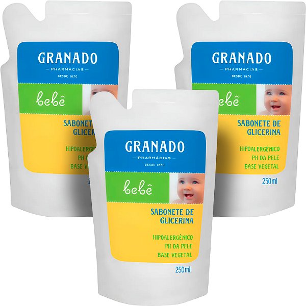 Granado Bebê Glicerina - Sabonete Líquido Refil 250ml