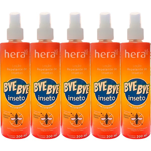 Repelente Bye Bye Insetos Hera - 200ml Spray