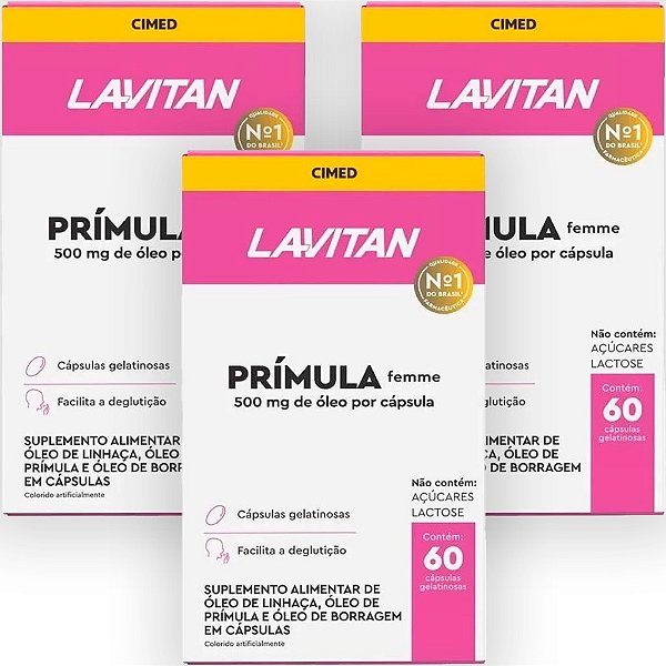 Lavitan Primula Femme 60 Cápsulas